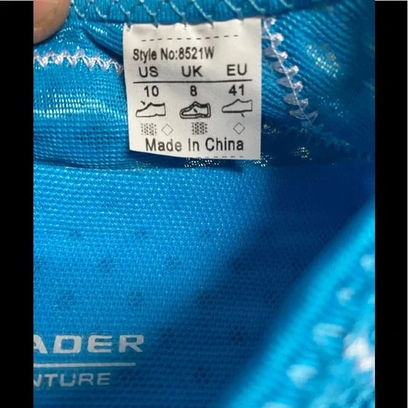 Aleader Blue Slip On Water Shoes Sz 10 - Picture 6 of 6